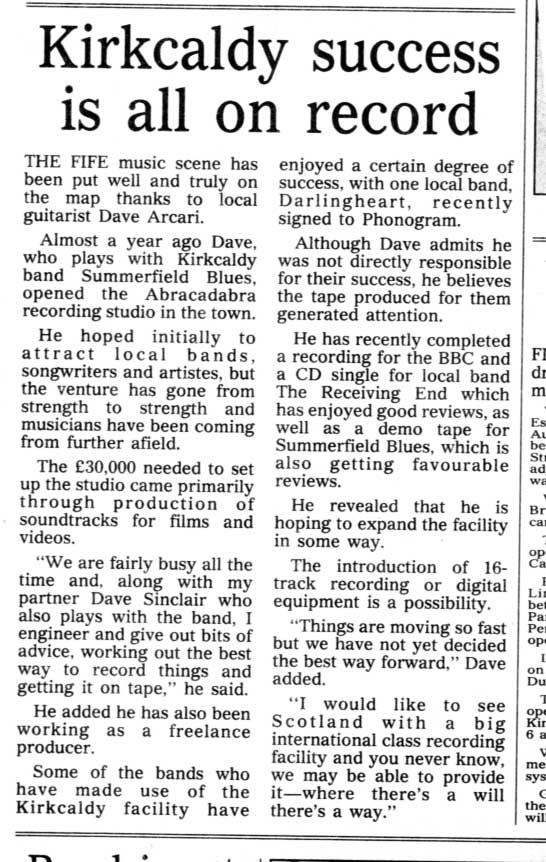 Abracadabra Studio Press Cutting 2