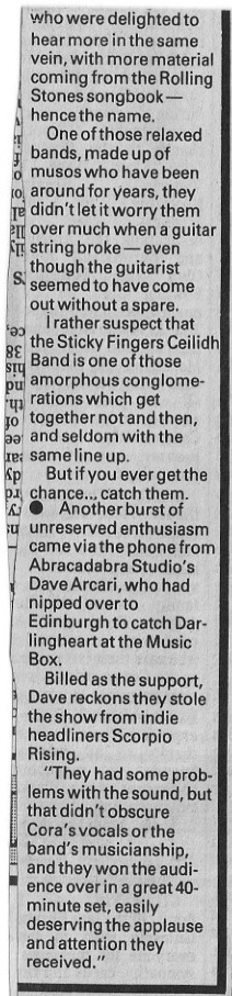 Advert & FFP Live Review