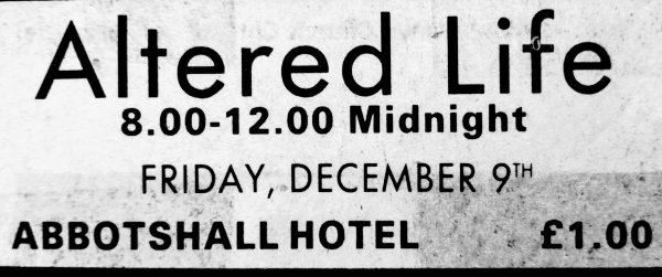 ALtered Life Abbotshall