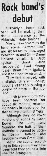 Altered Life News Clipping