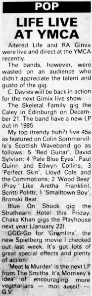 Altered Life News Clipping