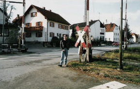 Ghost Train Germany railway crossing