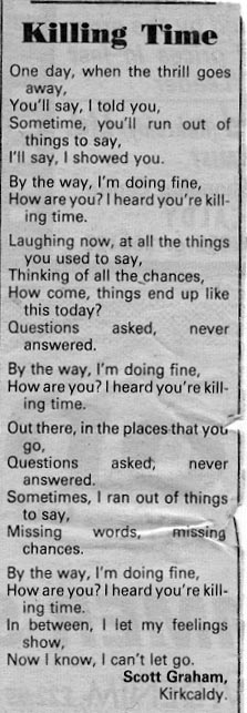 Killing Time
          Lyrics
