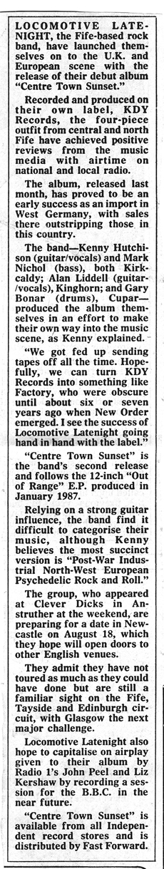 Locomotive latenight Article