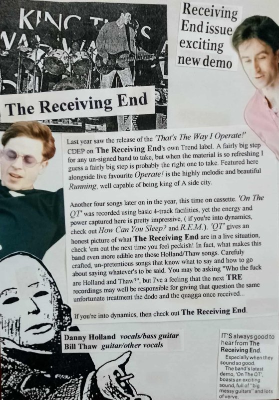 Receiving End Poster