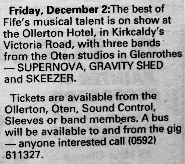 Supernova News clipping