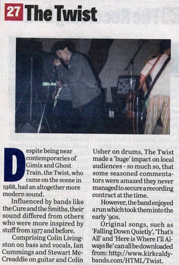 Twist Fife
        Free Press Article