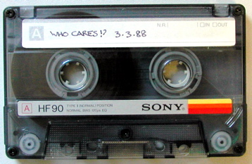 Who cares tape small